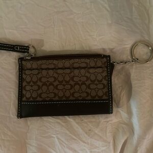 Coach keychain wallet